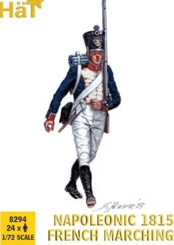 Hat Industrie 1/72 Napoleonic French Infantry Marching 1815
