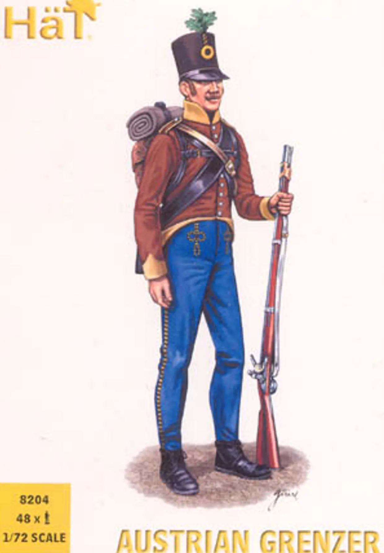 Hat Industrie 1/72 Napoleonic Austrian Grenzers