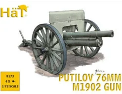Hat Industrie 1/72 Russian Artillery - Putilov 76mm M1902