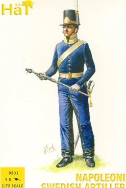Hat Industrie 1/72 Swedish Artillery Napoleonic Wars