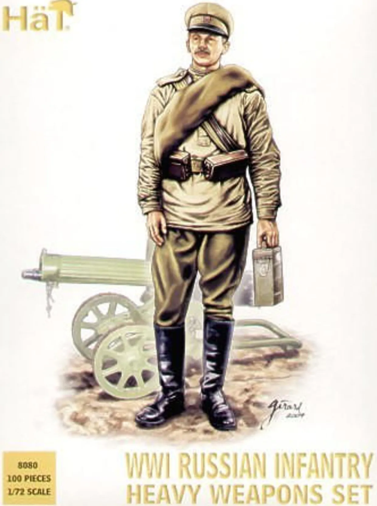 Hat Industrie 1/72 WWI Russian Infantry Heavy Equipment