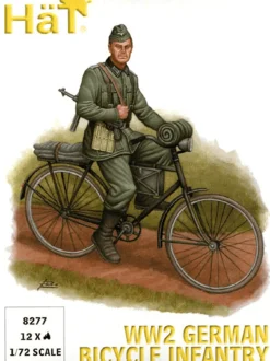 Hat Industrie 1/72 WWII German Bicycle Infantry