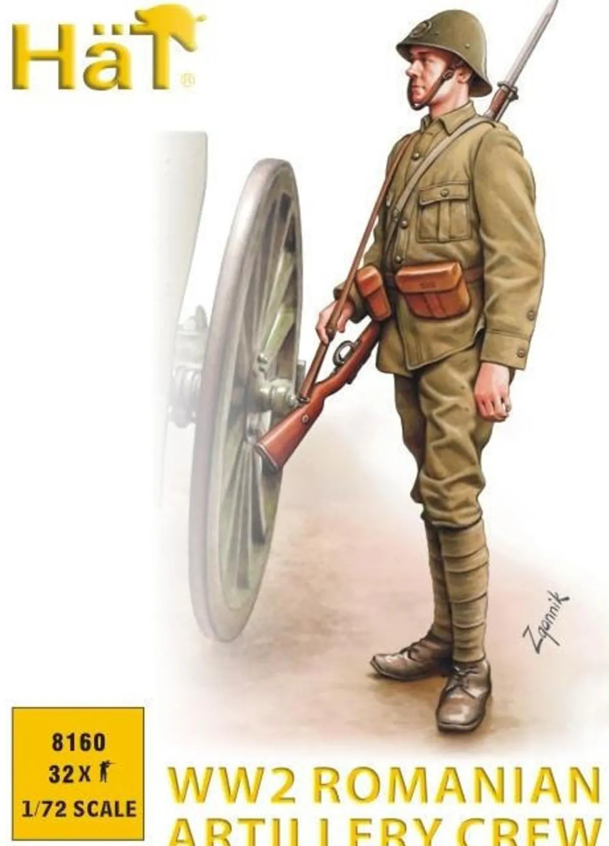 Hat Industrie 1/72 WWII Romanian Artillery Crew