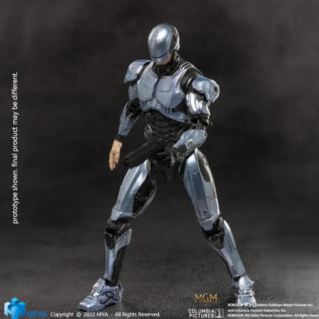 Hiya Toys 1/18 Robocop 2014 Silver Version