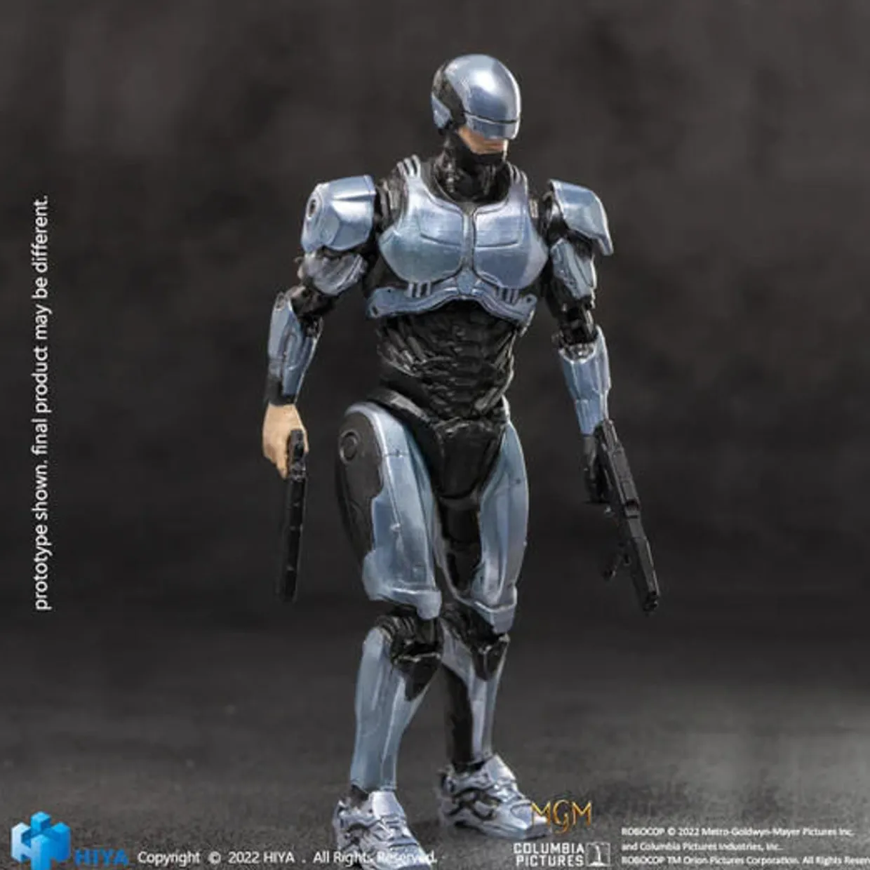 Hiya Toys 1/18 Robocop 2014 Silver Version