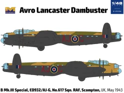 Hong Kong Models 1/48 Avro Lancaster B Mk.III Dambusters Model Kit