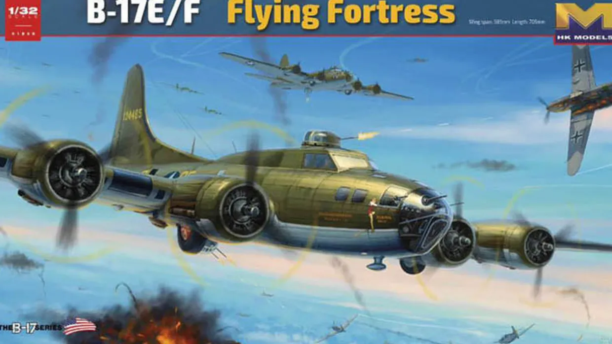 Hong Kong Models 1/32 Boeing B-17E/F Flying Fortress Model Kit
