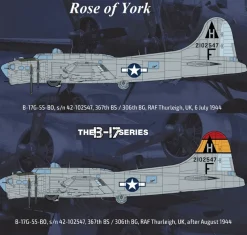 Hong Kong Models 1/32 Boeing B-17G Flying Fortress Rose of York Limited Edition