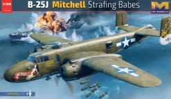 Hong Kong Models 1/32 North American B-25J Mitchell Strafing Babes