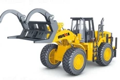 HuiNa 1/40 Diecast Fork Truck Loader Static Model