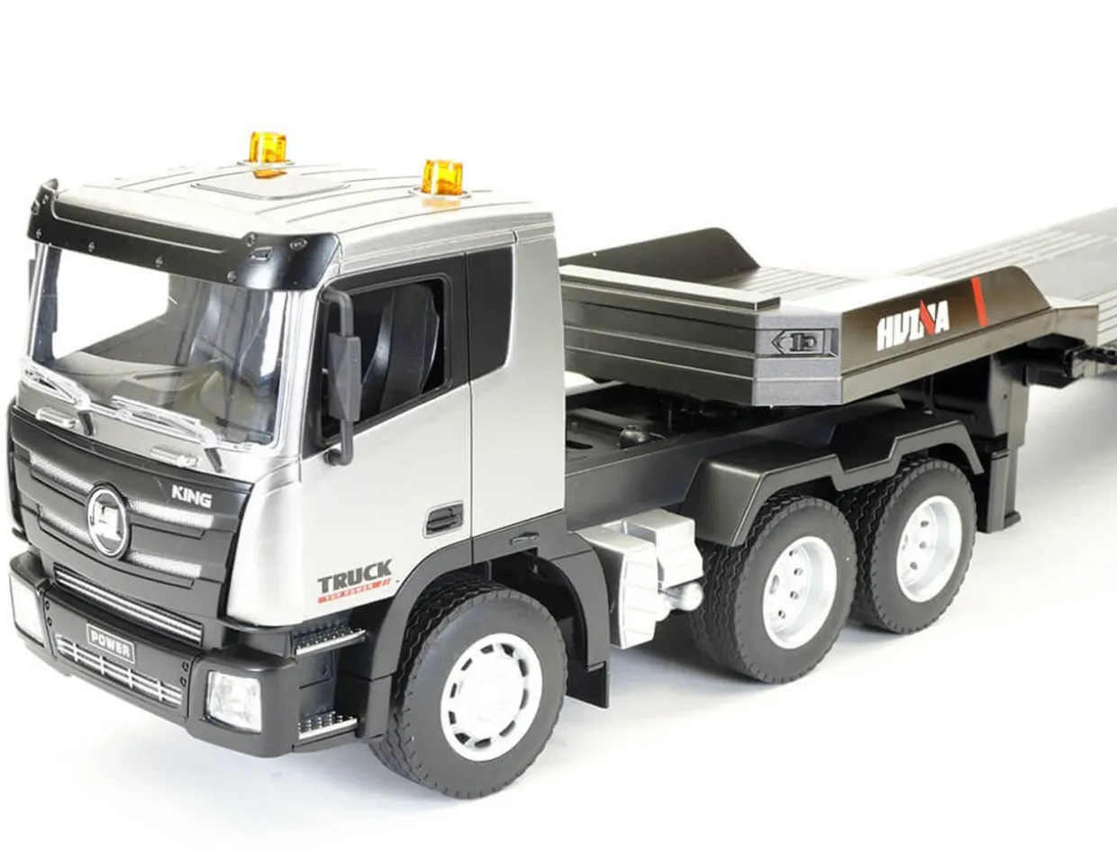 HuiNa RC 1/24 2.4G 9CH Platform Truck And Trailer RTR