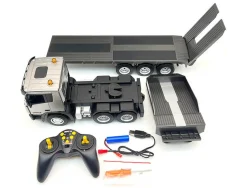 HuiNa RC 1/24 2.4G 9CH Platform Truck And Trailer RTR