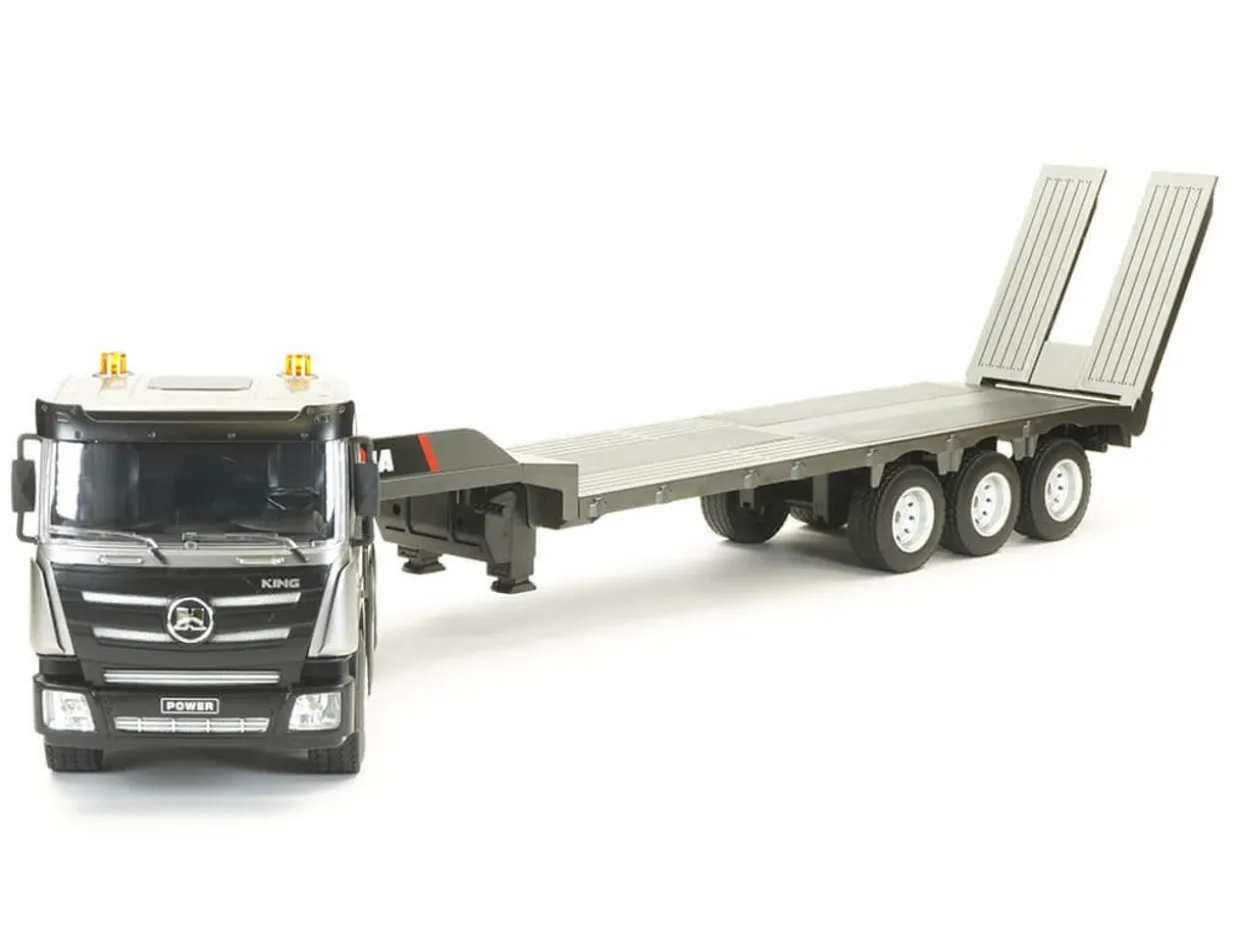HuiNa RC 1/24 2.4G 9CH Platform Truck And Trailer RTR