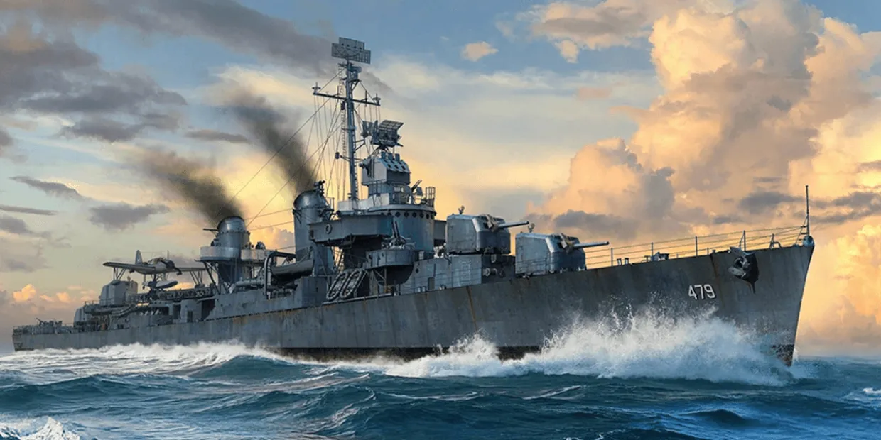 I Love Kit 1/350 USS Stevens DD-479 Fletcher-Class Destroyer