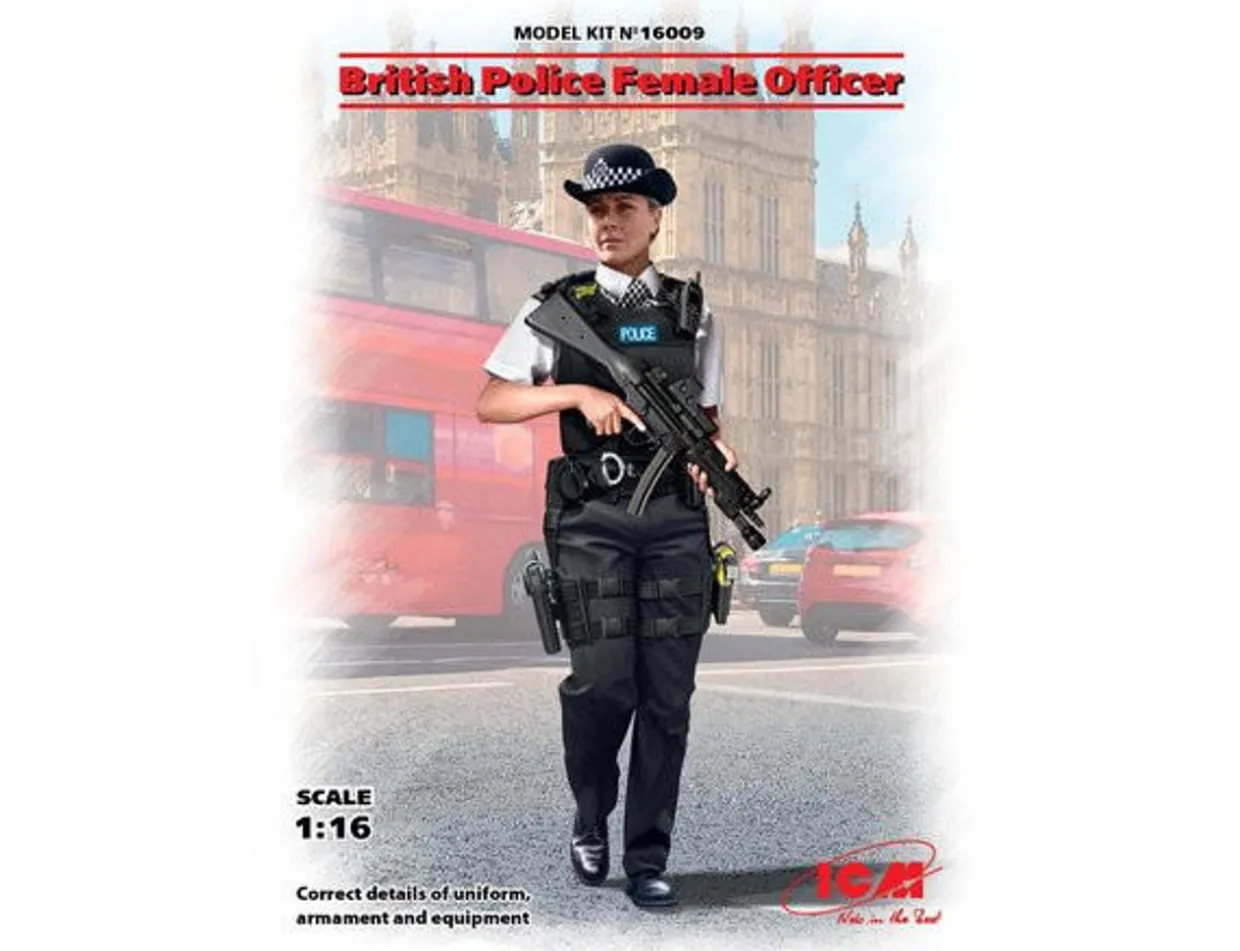 ICM 1/16 British Police Female Officer