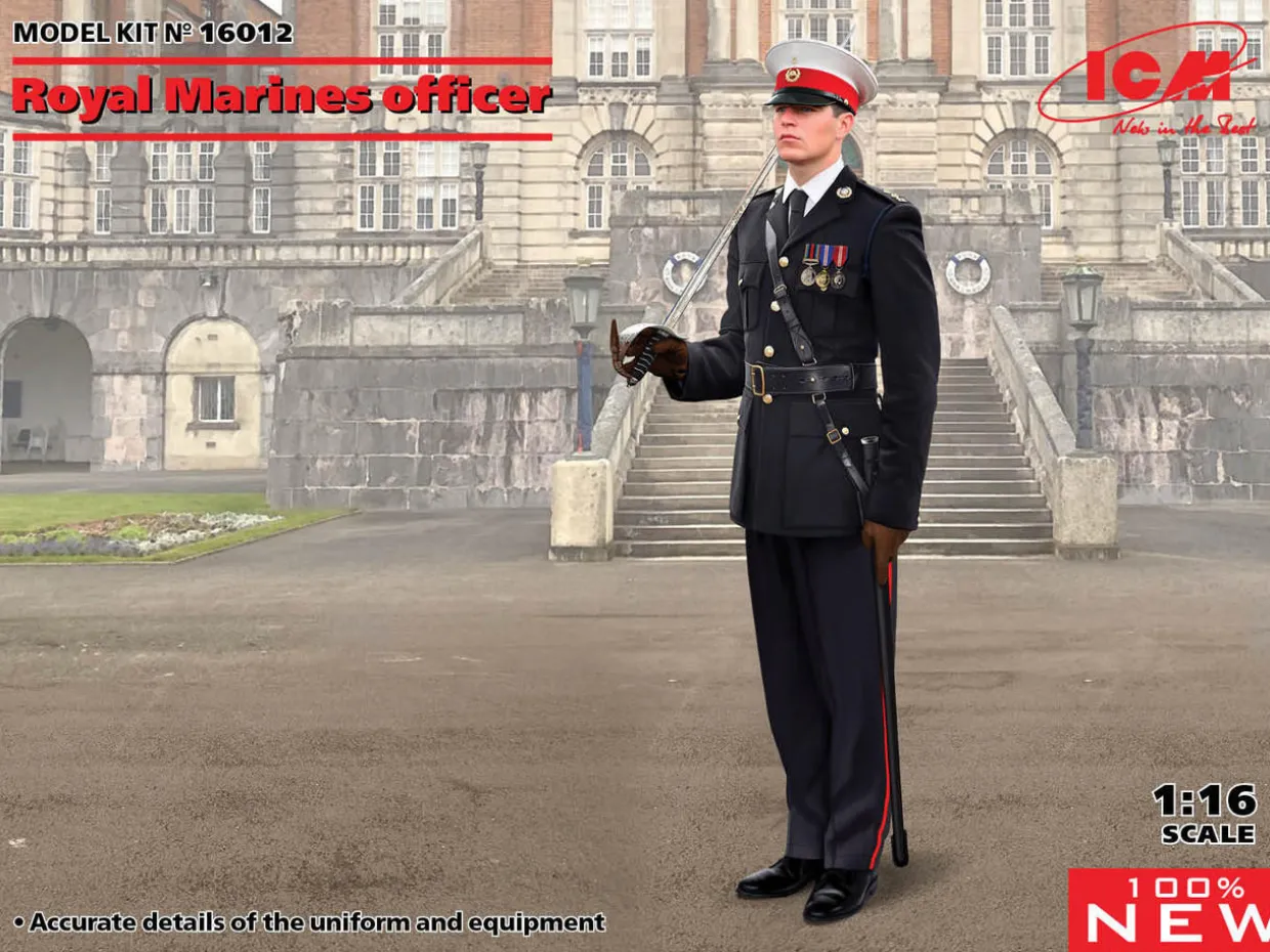 ICM 1/16 British Royal Marines Officer