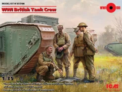 ICM 1/35 British WWI Tank Crew Model Figures