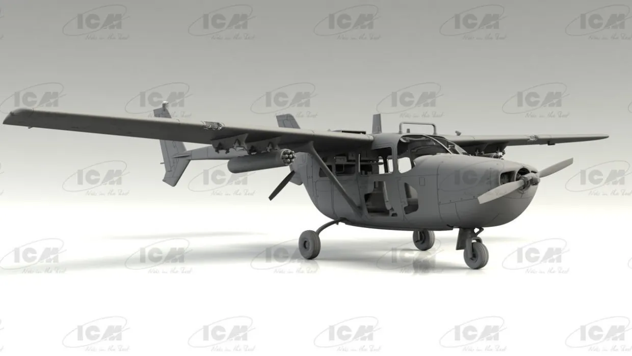 ICM 1/48 Cessna O-2A Skymaster Model Kit