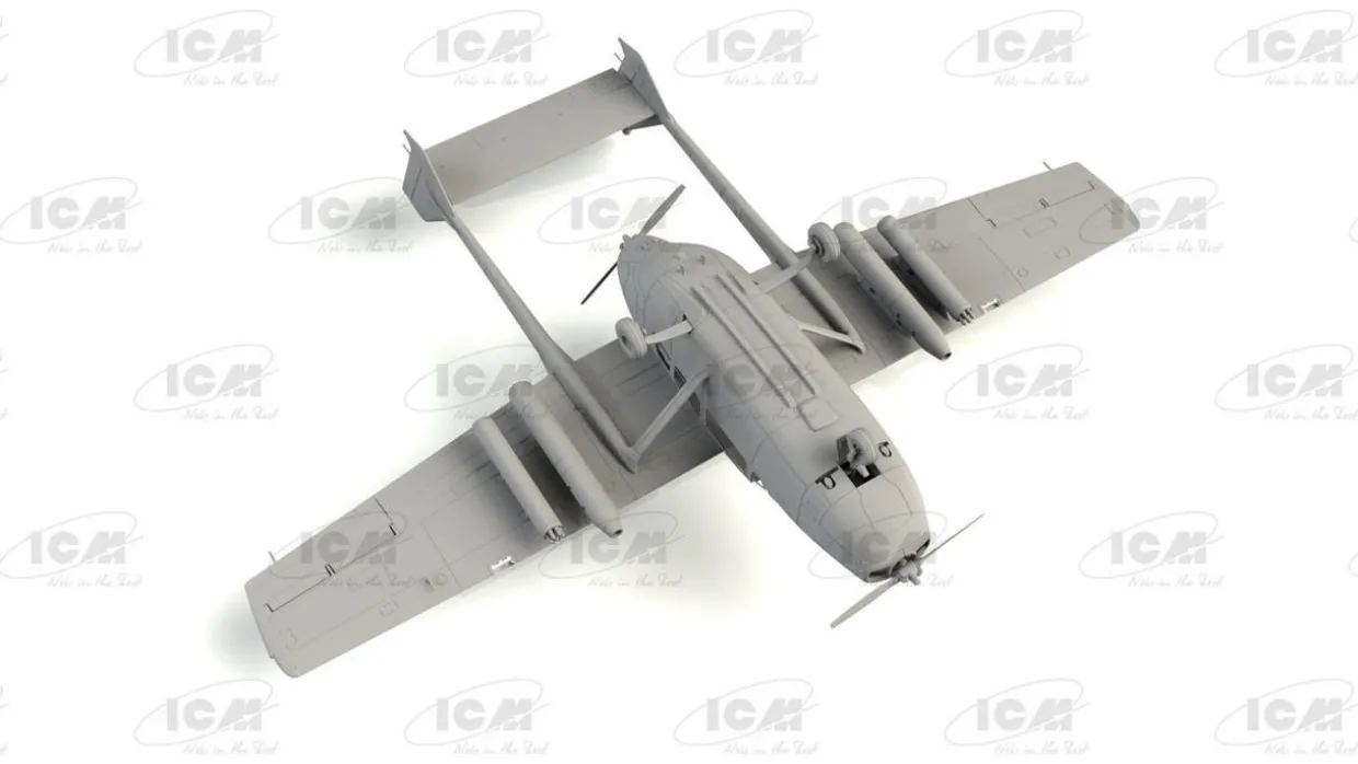 ICM 1/48 Cessna O-2A Skymaster Model Kit