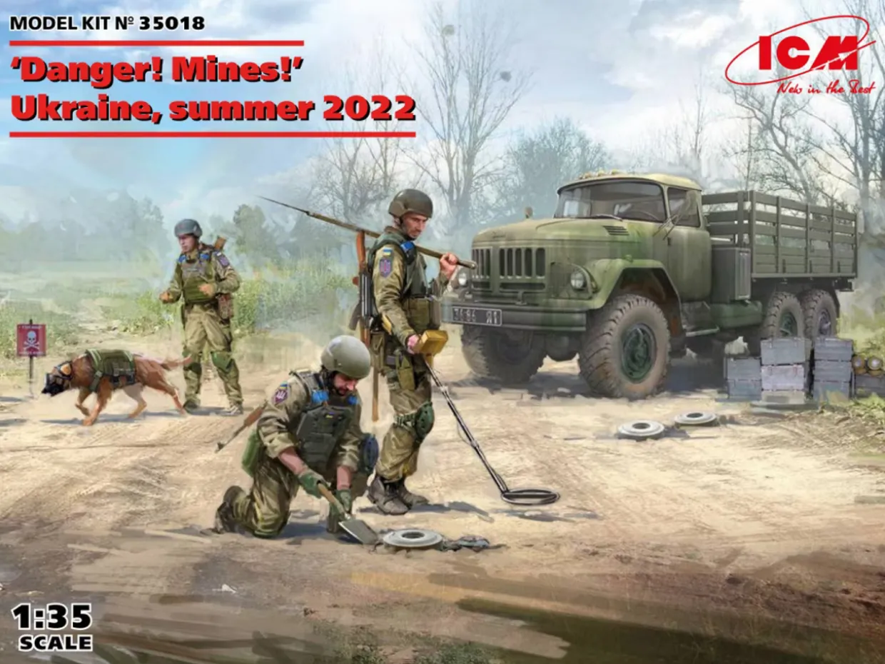 ICM 1/35 Danger! Mines! - Ukraine Summer 2022