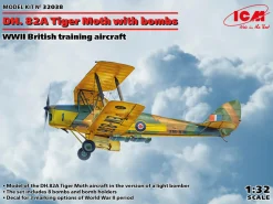 ICM 1/32 de Havilland DH.82A Tiger Moth with Bombs Model Kit