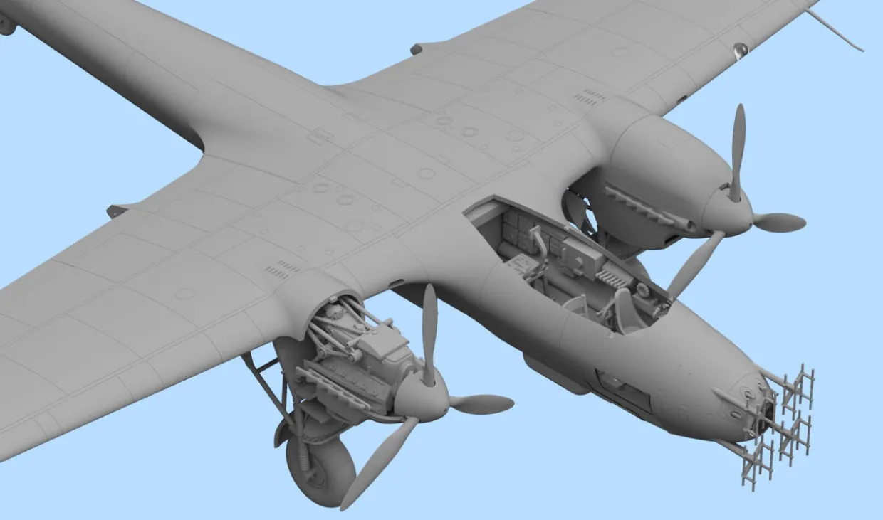 ICM 1/72 Dornier Do 215B-5 Night Fighter Model Kit