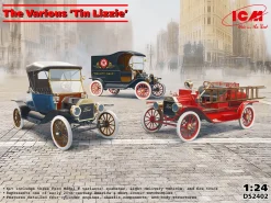 ICM 1/24 Ford Model T - The Various Tin Lizzies