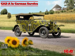 ICM 1/24 GAZ-A Passenger Car in German Service