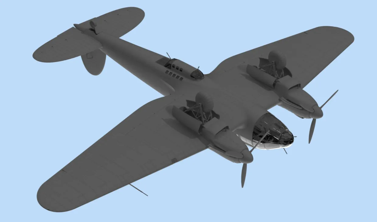 ICM 1/48 Heinkel He 111H-3 Model Kit