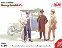ICM 1/24 Henry Ford & Co 3 Figure Set