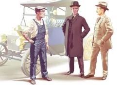 ICM 1/24 Henry Ford & Co 3 Figure Set