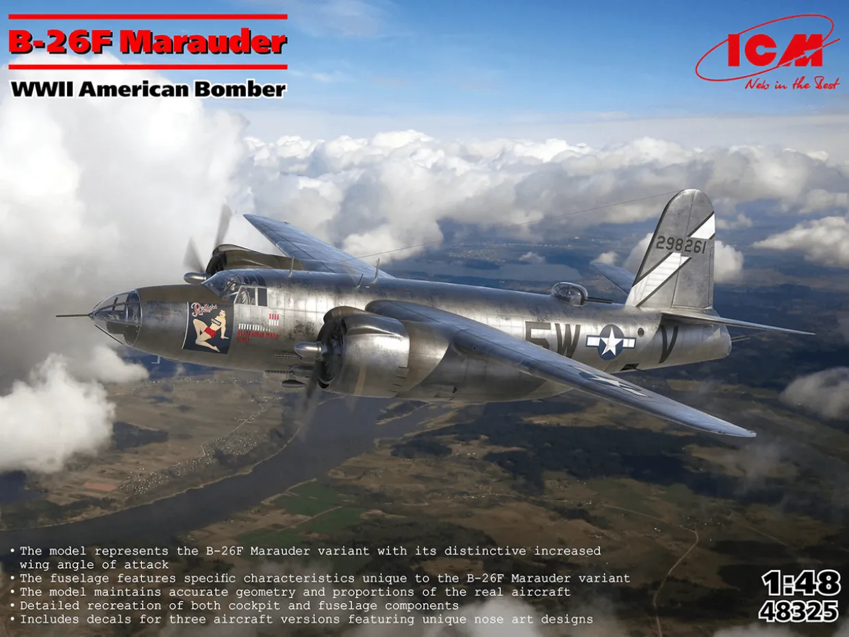 ICM 1/48 Martin B-26F Marauder