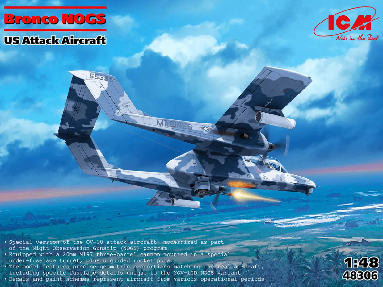 ICM 1/48 North American OV-10 Bronco NOGS - US Marine Corps
