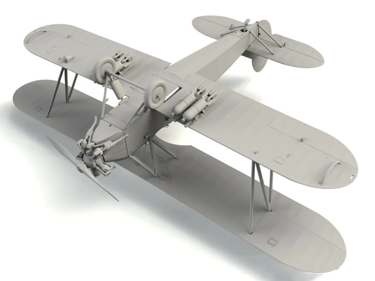 ICM 1/72 Polikarpov U-2/Po-2VS Model Kit