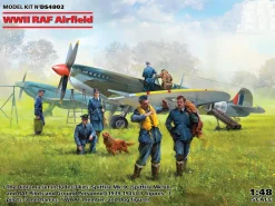 ICM 1/48 RAF Airfield Diorama Model Kit