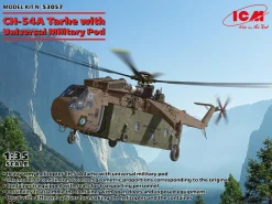 ICM 1/35 Sikorsky CH-54A "Tarhe" with Universal Military Pod