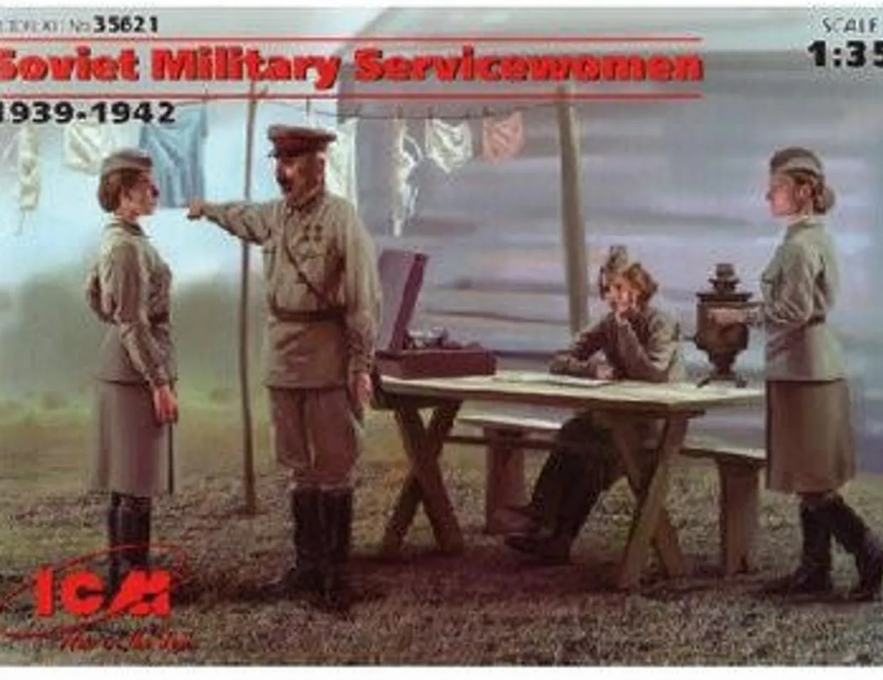ICM 1/35 Soviet Military Servicewomen (1939-1942)