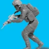 ICM 1/24 SWAT Team 4 Figures
