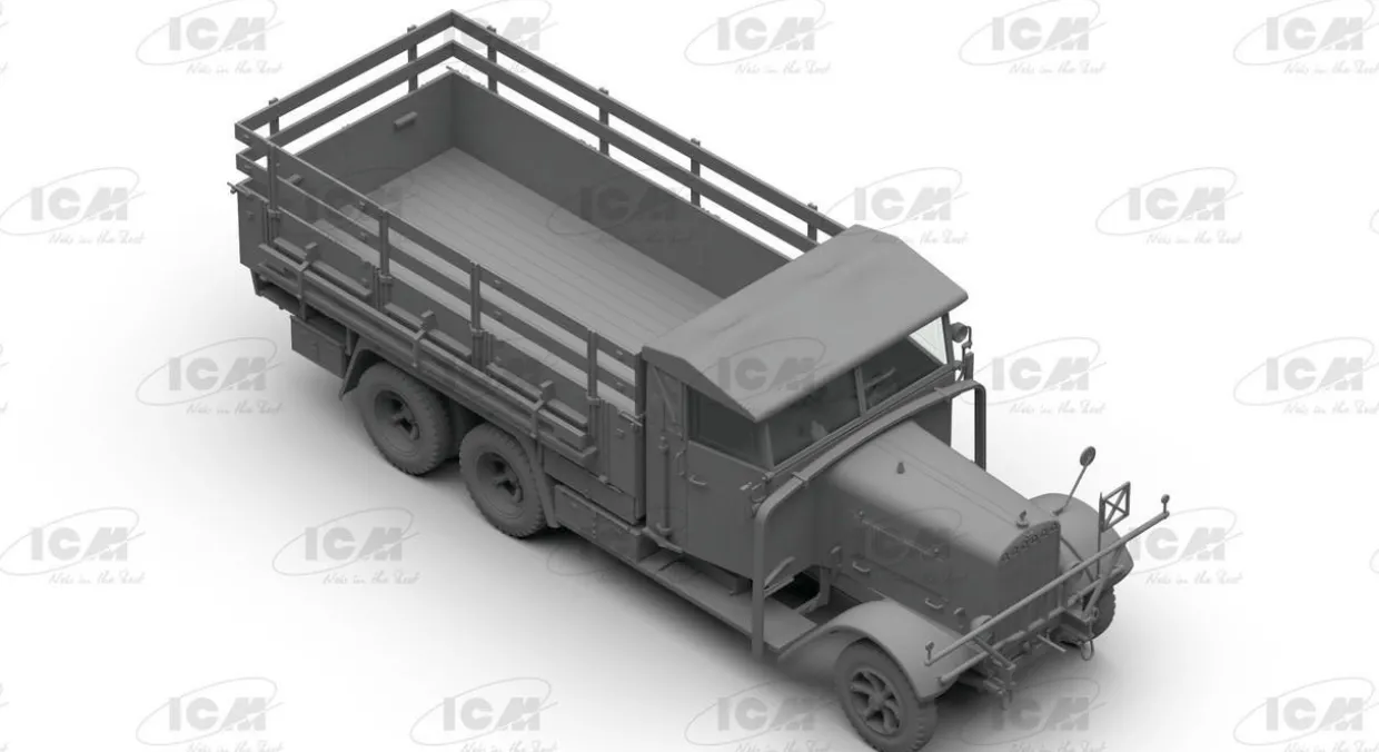 ICM 1/35 Wehrmacht 3-Axle Trucks