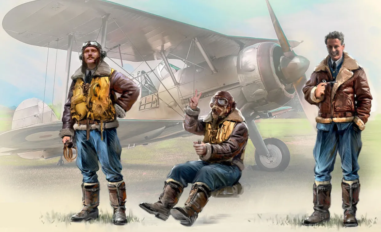 ICM 1/32 WWII British Pilots 1939-1945