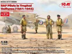 ICM 1/48 WWII RAF Pilots in Tropical Uniforms 1941-1945