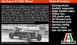 Italeri 1/12 Alfa Romeo 8C 2300 Monza