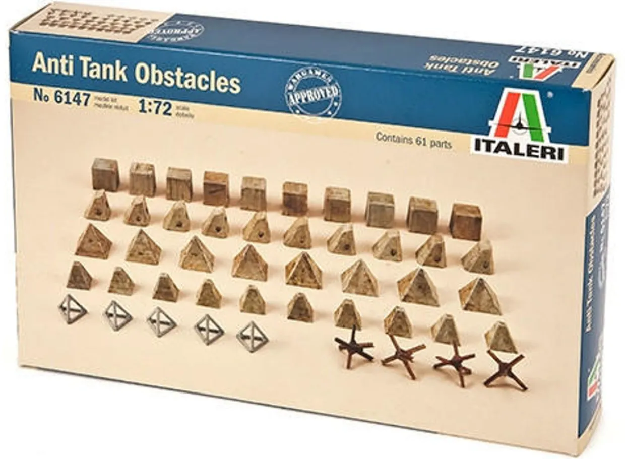 Italeri 1/72 Anti-tank Obstacles
