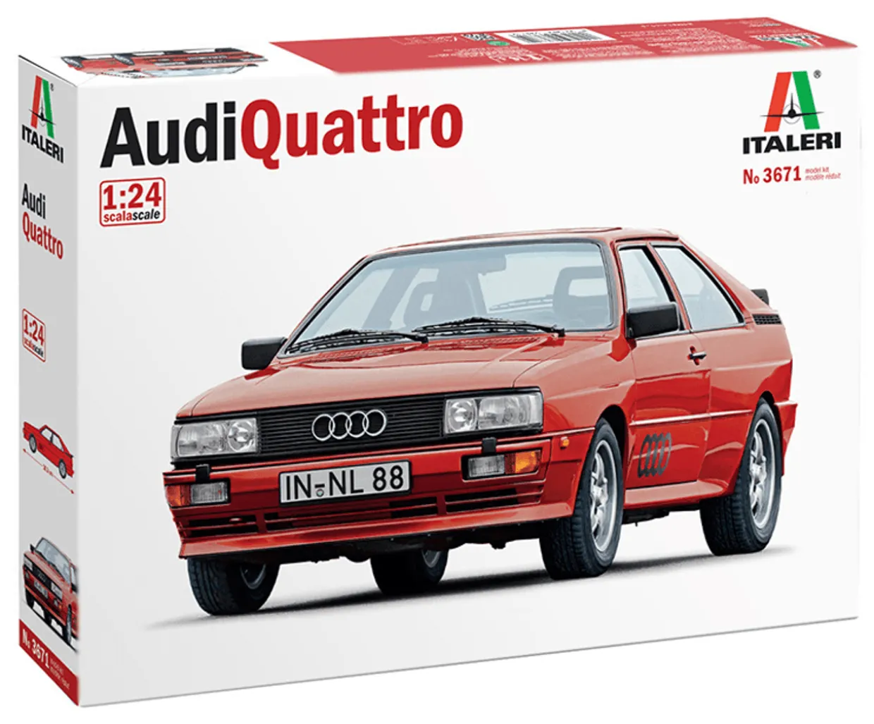 Italeri 1/24 Audi Quattro