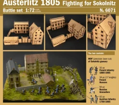 Italeri 1/72 Austerlitz 1805 - Fighting for Sokolnitz Battle Set