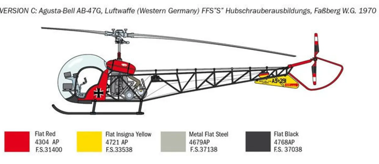 Italeri 1/48 Bell OH-13 Sioux