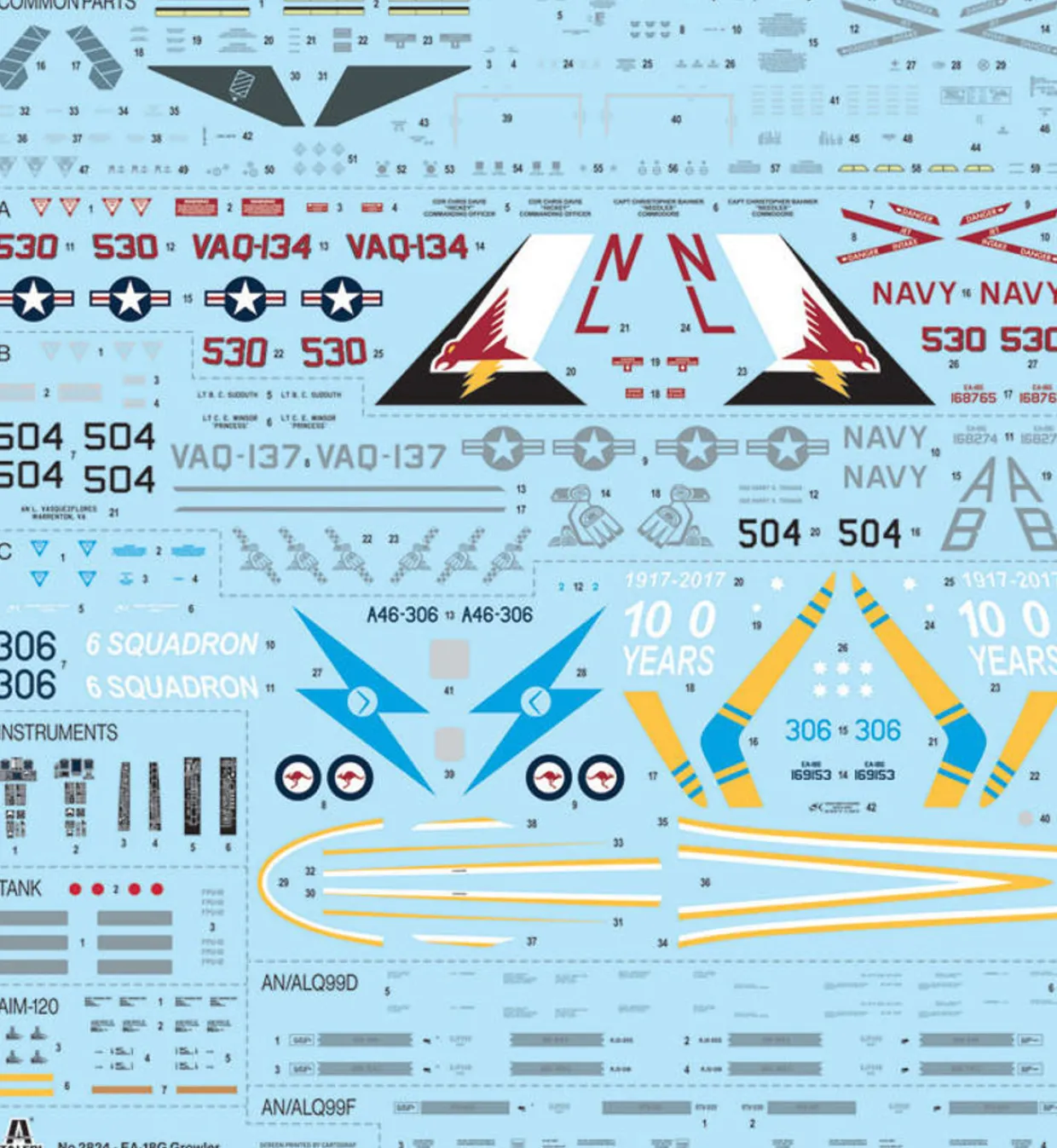 Italeri 1/48 Boeing EA-18G Growler Model Kit