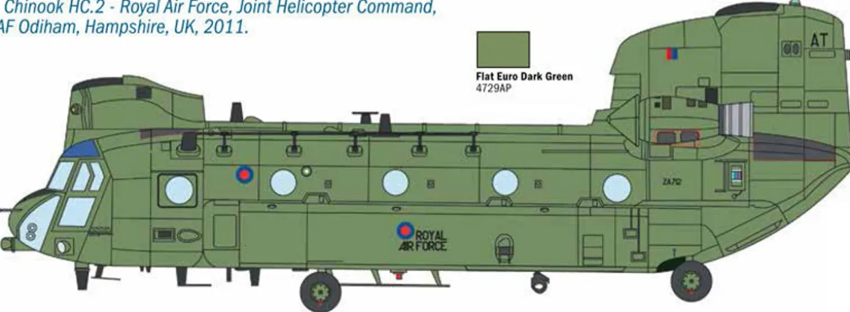 Italeri 1/48 Boeing HC.2 CH-47F Chinook
