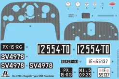 Italeri 1/12 Bugatti Type 35B Roadster