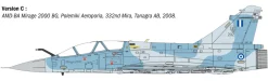 Italeri 1/72 Dassault Mirage 2000B/D
